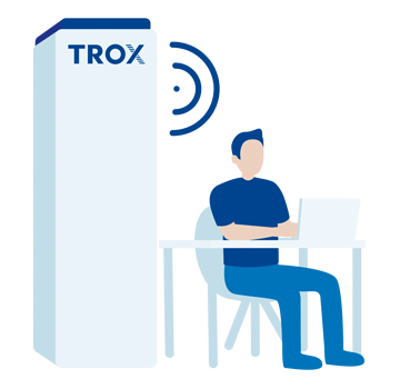 TROX Пречиствател на въздух – Тиха работа (BG)
