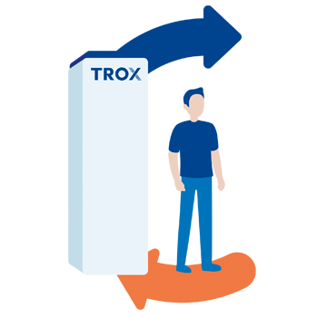 TROX Пречиствател на въздух – Безопасно разпределение на въздуха (BG)